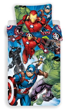 Detské obliečky Avengers 02 140x200 70x90 cm