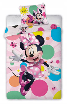 Detské obliečky Minnie Mouse 10 140x200, 70x90 cm
