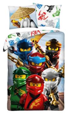Detské obliečky Lego Ninjago 01 140x200 70x90 cm
