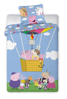 Obliečky Peppa Pig 02 140x200 70x90 cm