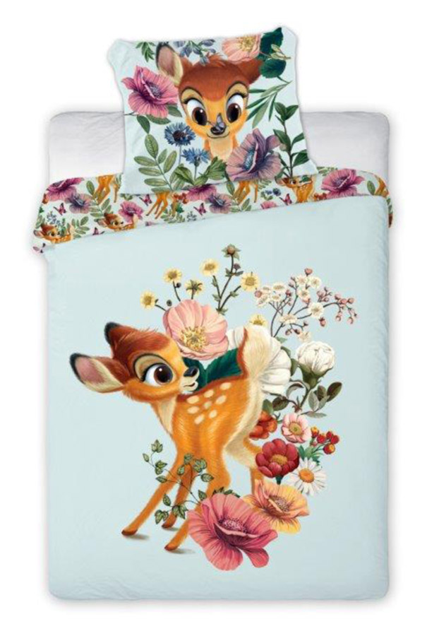 Obliečky do postieľky Bambi 01 100x135 40x60 cm