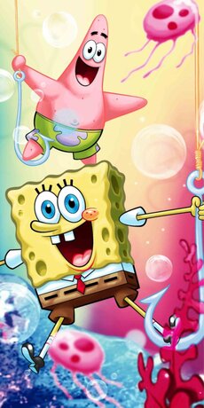 Froté osuška Sponge Bob 02 70x140 cm