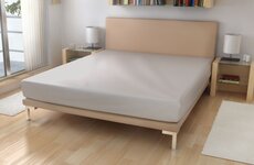 Napínacia plachta Jersey 90x200 s elastanom šedá č.31