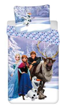 Detské obliečky Ľadové kráľovstvo - Frozen 18 140x200 70x90 cm