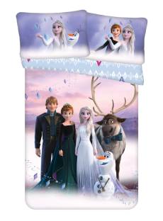 Obliečky do postieľky Ľadové kráľovstvo - Frozen 04 100x135 40x60 cm