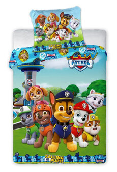 Obliečky do postieľky PAW Patrol - Labková patrola 17 100x135 40x60 cm