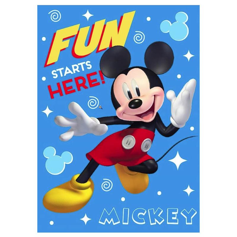 Detská deka Mickey Mouse 02 100x140 cm