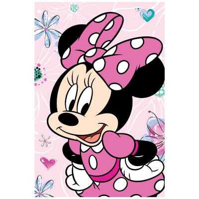 Detská deka Minnie Mouse 02 100x150 cm