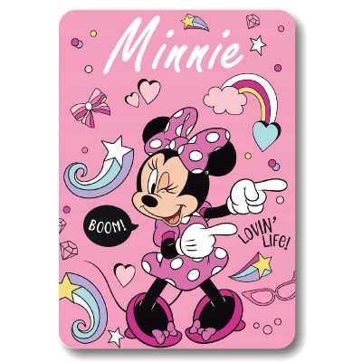 Detská deka Minnie Mouse 04 100x140 cm