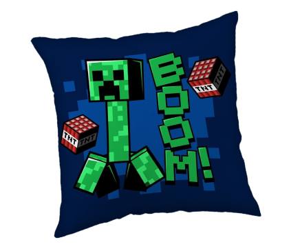 Vankúš Minecraft Jolly Boom 40x40 cm